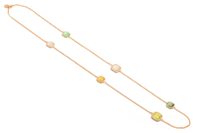 Collier Madì Femme laguna oliva in Argent 39093